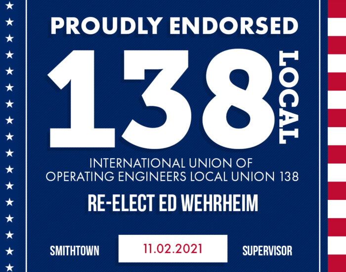 Wehrheim Endorsed by Local 138